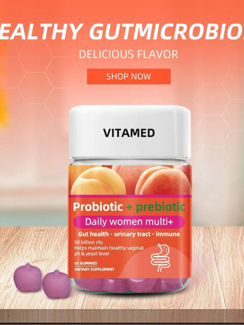 Vitamed Probiotics & Prebiotics Gummies – Gut Health Made Delicious!