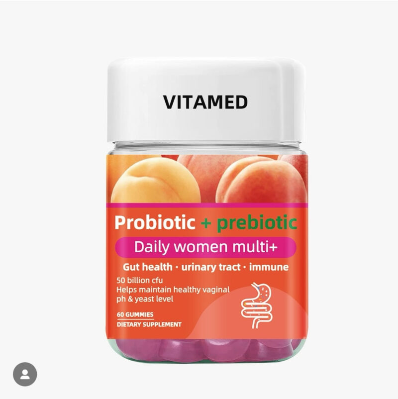 Vitamed Probiotics & Prebiotics Gummies – Gut Health Made Delicious!