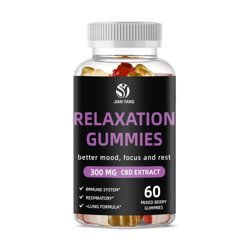 Relaxation Gummies – Calm Your Mind & Unwind Naturally (300mg CBG Extract)