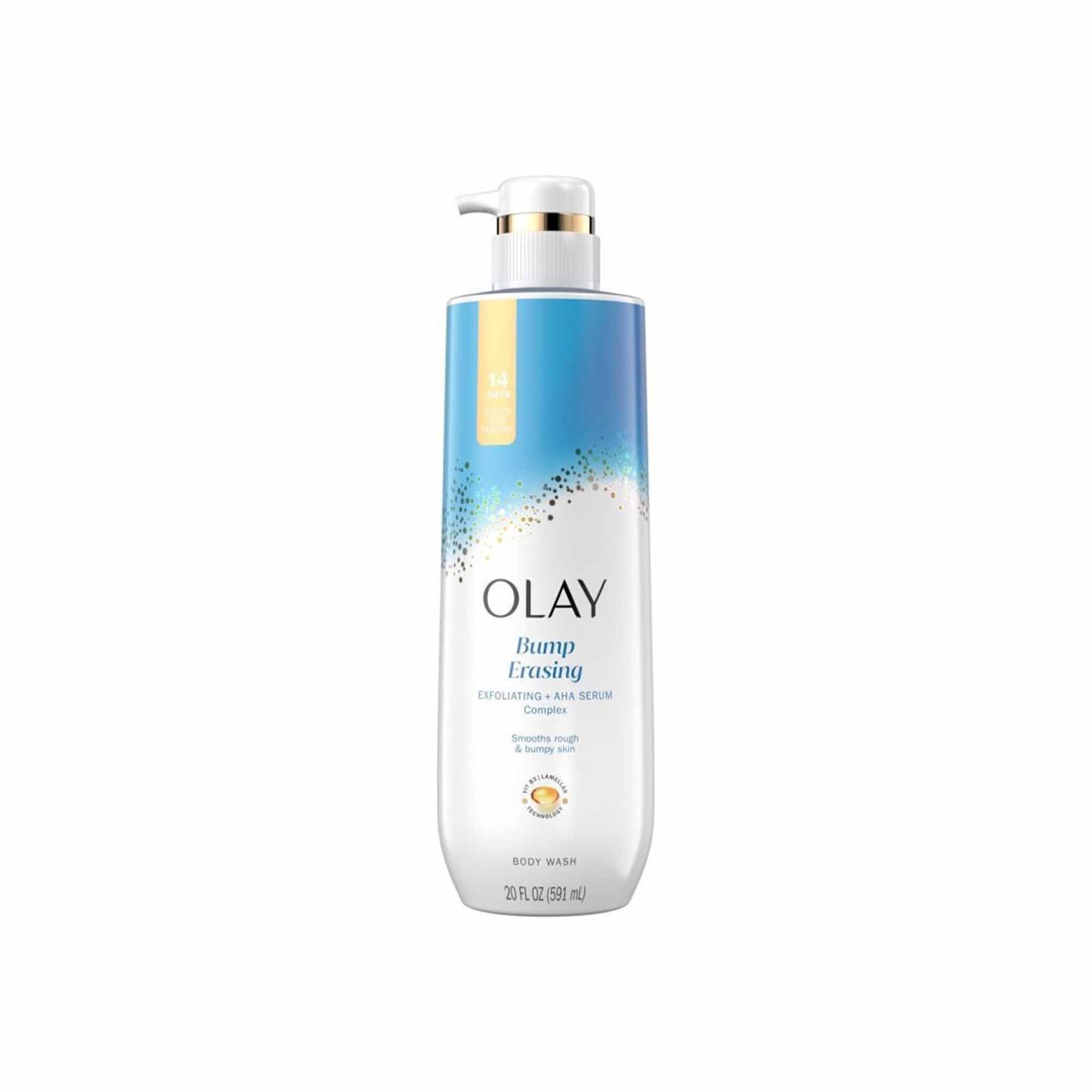olay bump erasing exfoliating body wash with aha serum complex – 20 fl oz olay bump erasing exfoliating body wash with aha serum complex – 20 fl oz