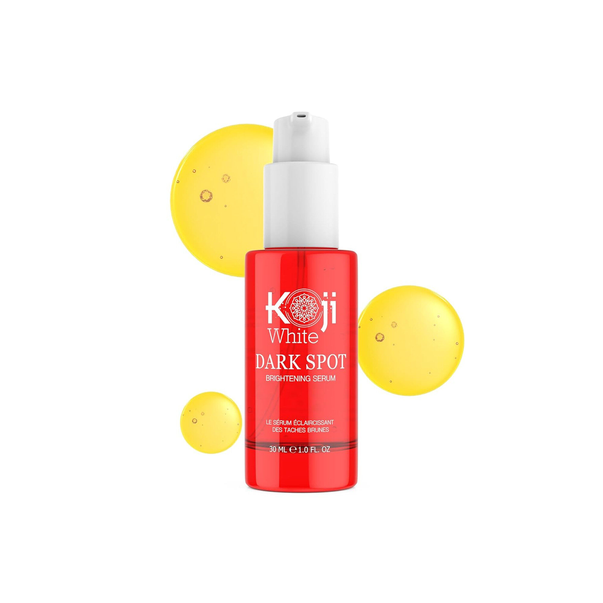 koji white dark spot brightening serum with x8 pure hyaluronic acid from korean,skin care product 1 fl oz koji white dark spot brightening serum with x8 pure hyaluronic acid from korean,skin care product 1 fl oz