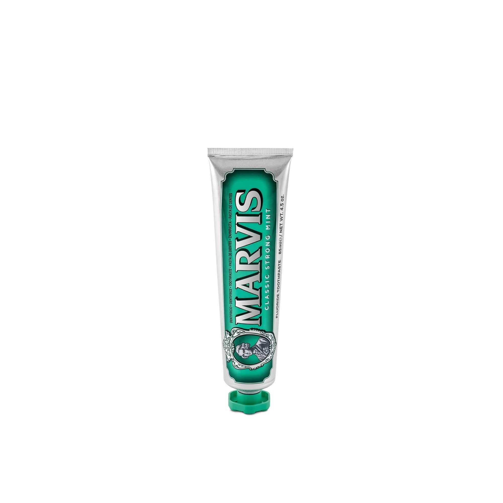 marvis classic strong mint toothpaste 75ml marvis classic strong mint toothpaste 75ml
