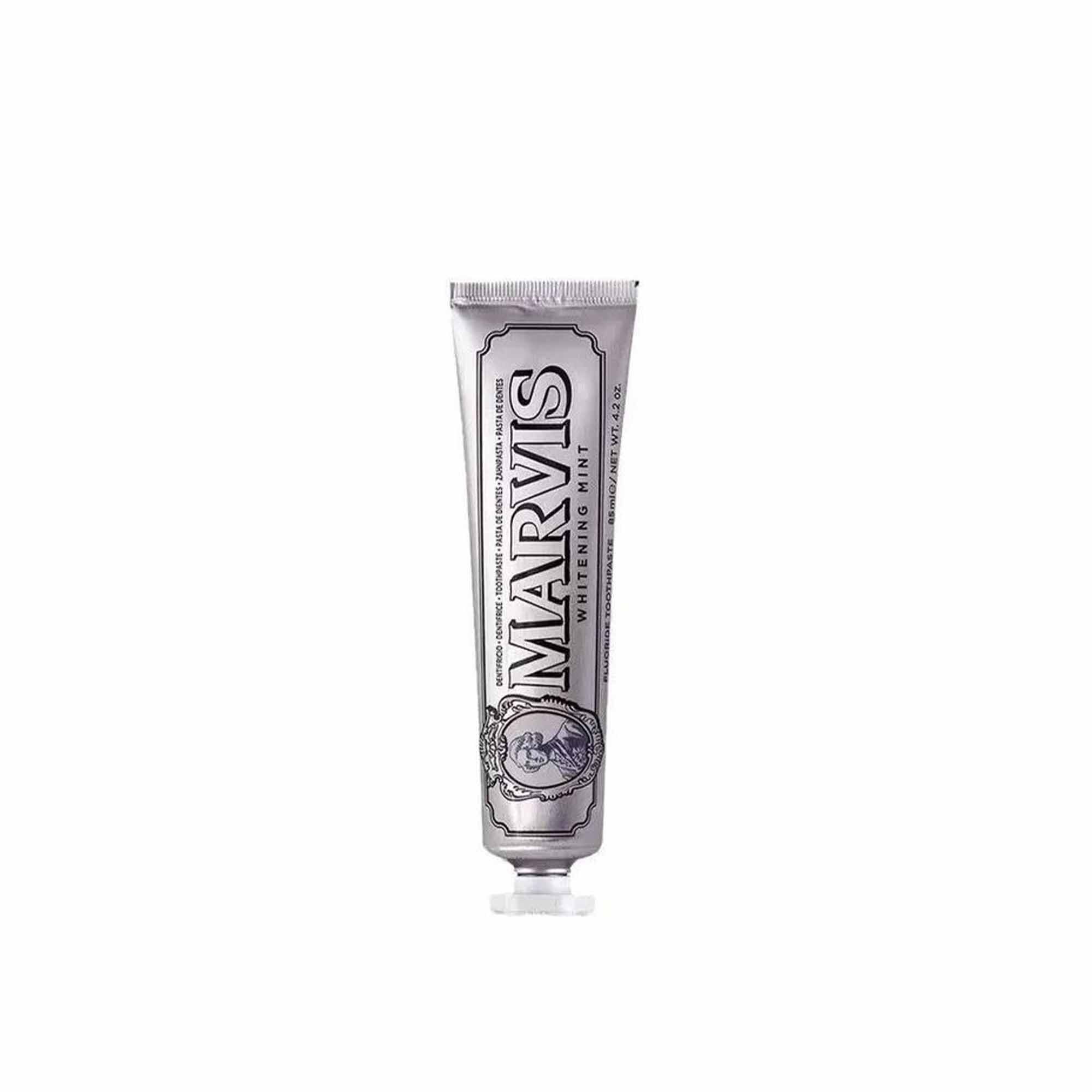 marvis whitening toothpaste 85ml jasmine mint flavor, fresh breath, gum care, brightening toothpaste for daily oral hygiene marvis whitening toothpaste 85ml jasmine mint flavor, fresh breath, gum care, brightening toothpaste for daily oral hygiene