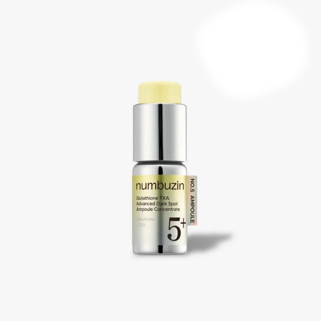no.5 glutathione txa advanced dark spot ampoule concentrate
