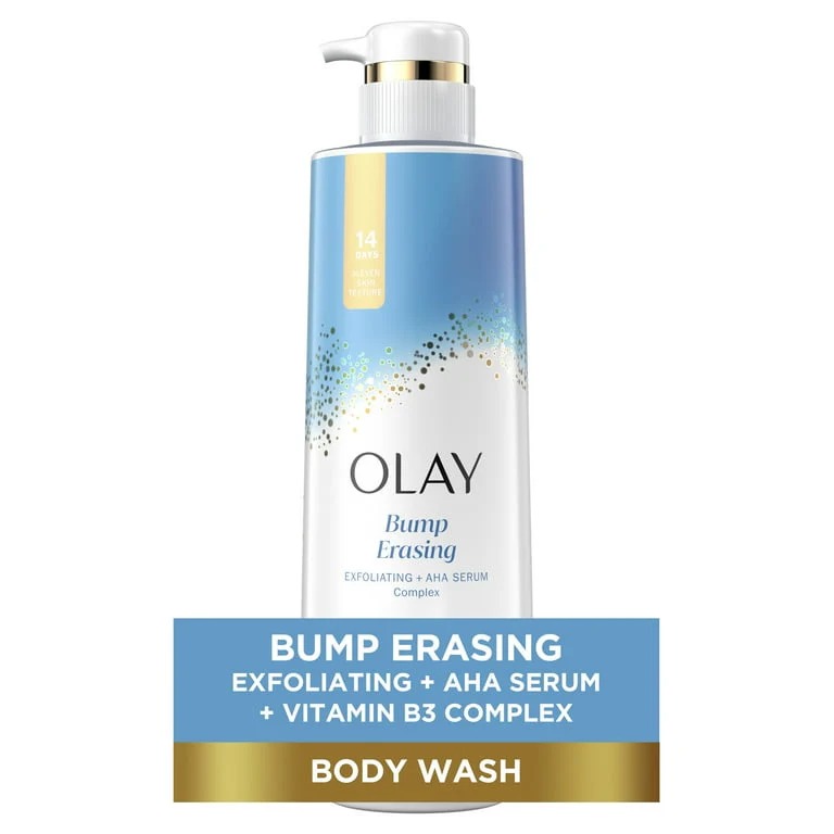 olay bump erasing exfoliating body wash with aha serum complex – 20 fl oz olay bump erasing exfoliating body wash with aha serum complex – 20 fl oz