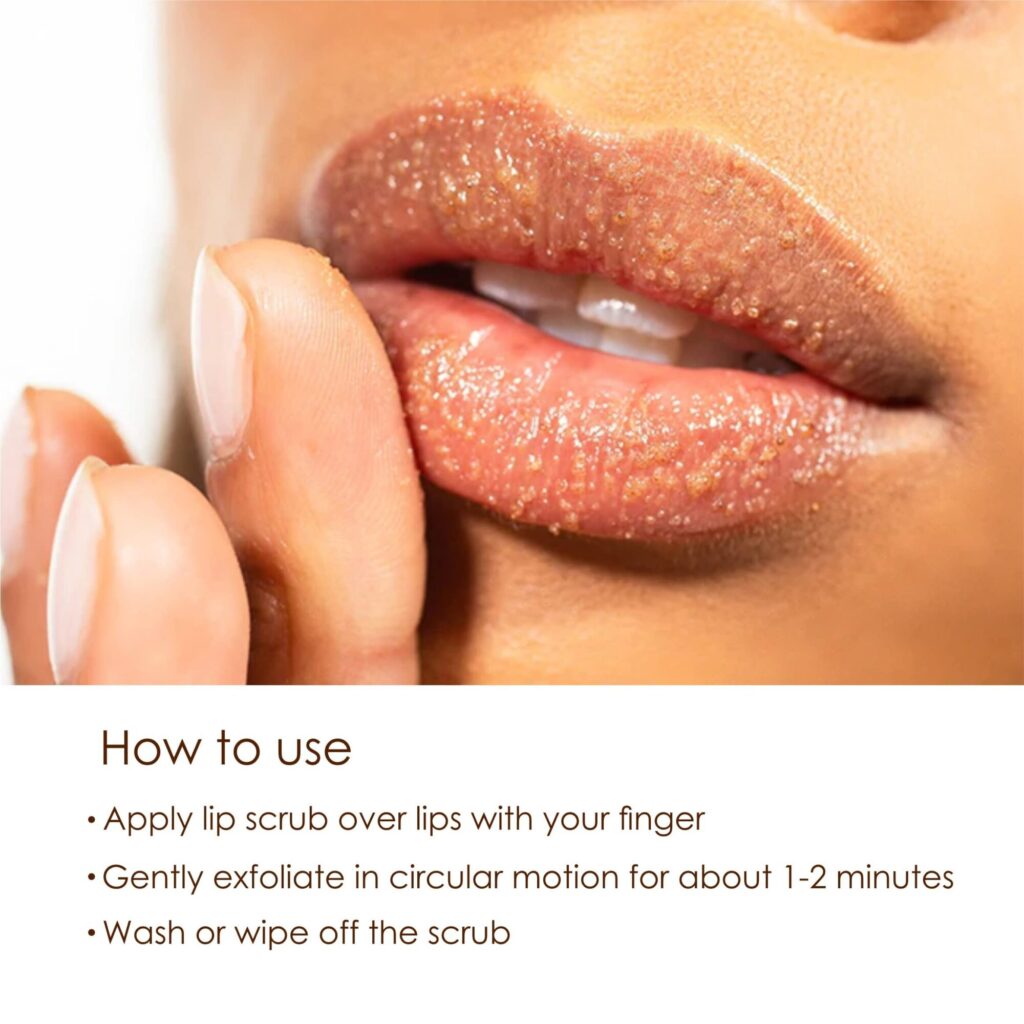 mellow mango lip scrub