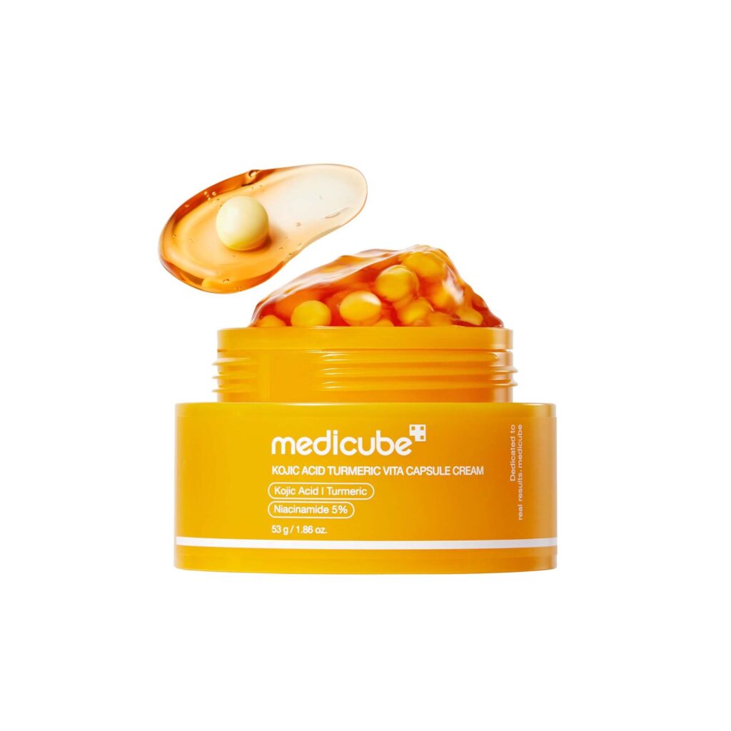 medicube kojic acid & turmeric capsule cream