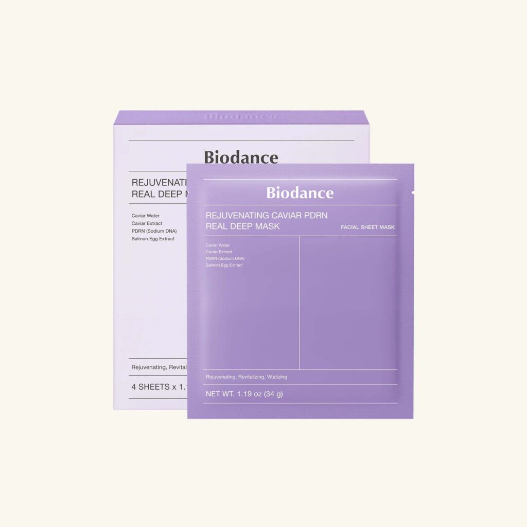 rejuvenating caviar pdrn real deep mask