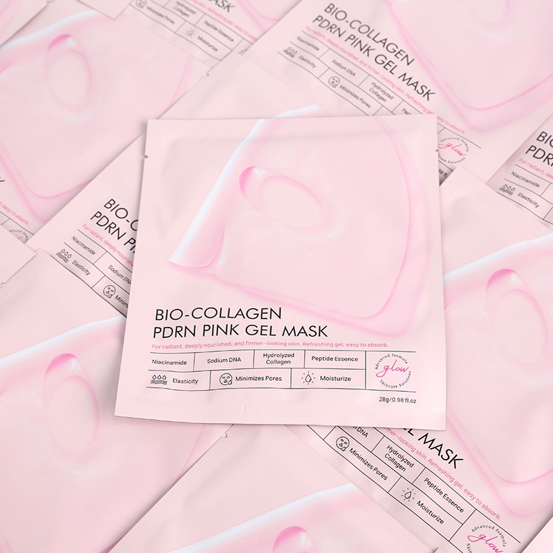 pdrn salmon dna bio collagen pink jelly gel mask