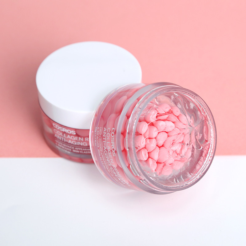 oem custom pdrn capsule cream hydrating face moisturizer salmon dna hyaluronic acid peptides firming plumping korean skincare