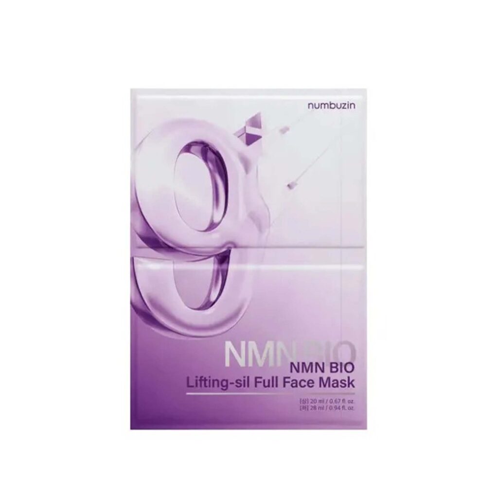 numbuzin no.9 nad bio lifting full cover facial mask